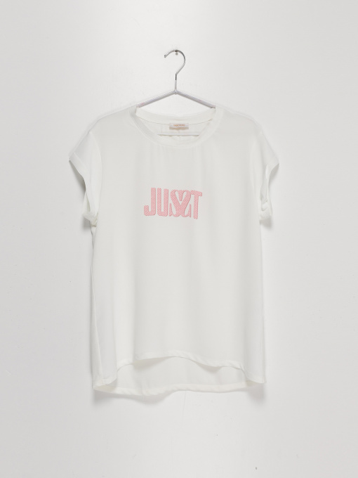 Футболка Sassofono модель A202-SF-207112-5X МОЛОЧНИЙ Фото