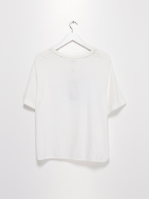 Футболка Sassofono модель A202-SF-236111-1 Молочний Фото