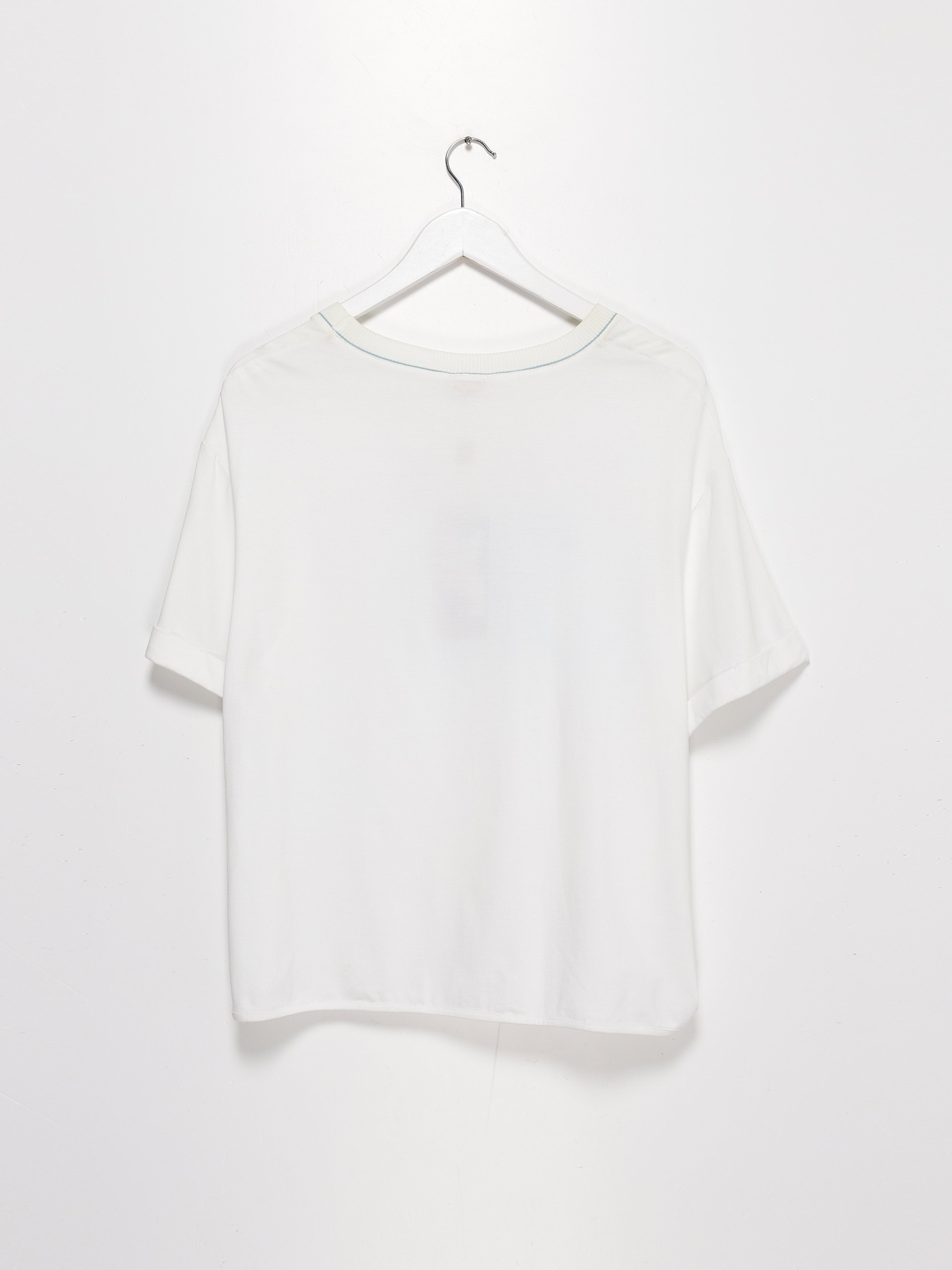 Футболка Sassofono модель A202-SF-236111-1 Молочний Фото