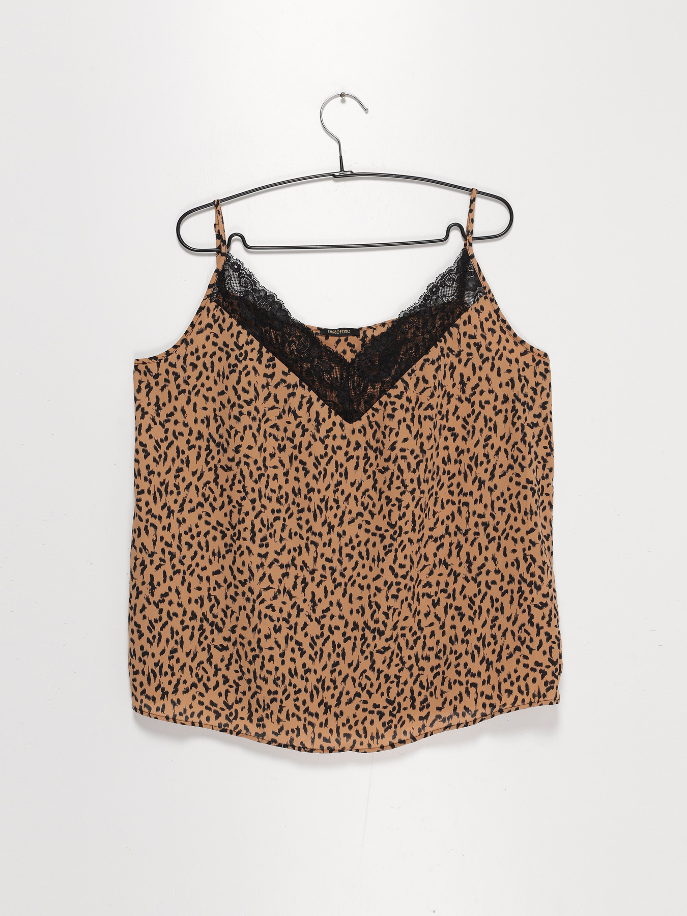 Майка Sassofono модель A202-SF-367112 Леопардовий Фото