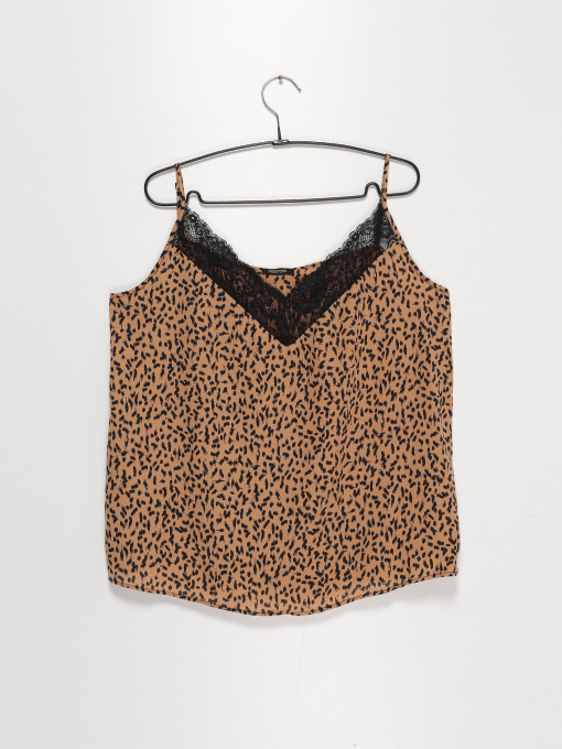 Майка Sassofono модель A202-SF-367112 Леопардовий Фото