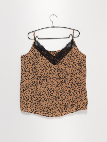 Майка Sassofono модель A202-SF-367112 Леопардовий Фото
