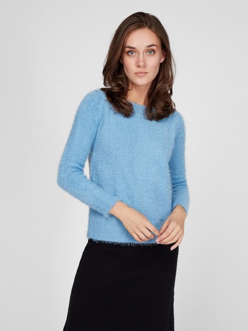 Светр Sassofono модель A201-SC-6786, Блакитний Фото