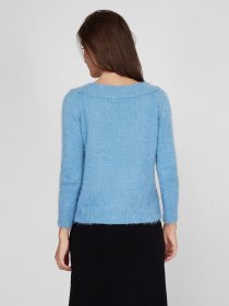 Свитер Sassofono модель A201-SC-6786, Блакитний Фото