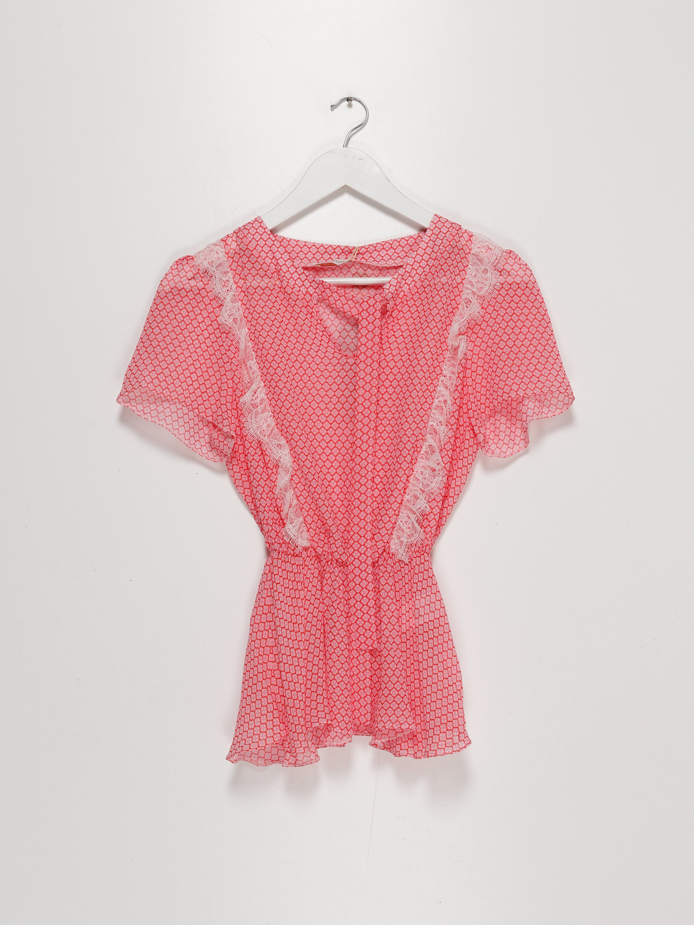 Блуза Sassofono модель A202-SF-46351 ЧЕРВОНИЙ Фото