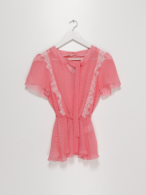 Блуза Sassofono модель A202-SF-46351 ЧЕРВОНИЙ Фото