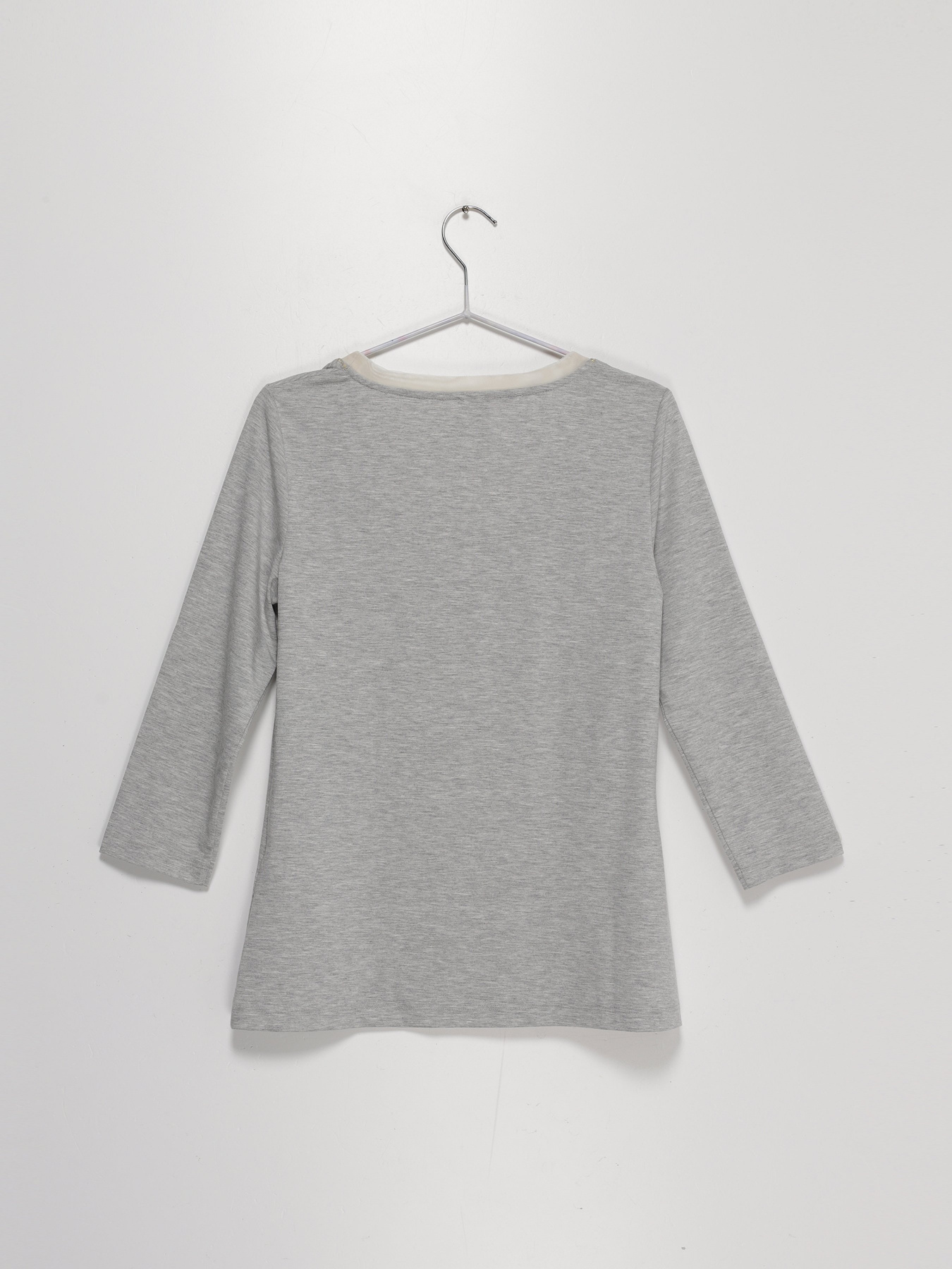 Лонгслив Sassofono модель A202-SF-46415 СІРИЙ Фото