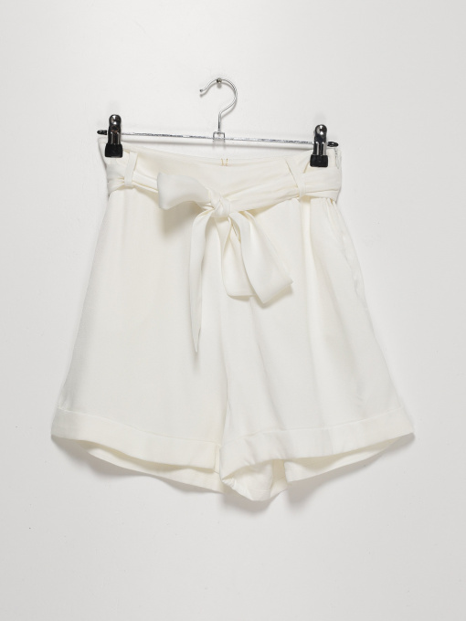 Повсякденні шорти Sassofono модель A202-SF-47196-1 Молочний Фото