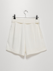 Повсякденні шорти Sassofono модель A202-SF-47196-1 Молочний Фото