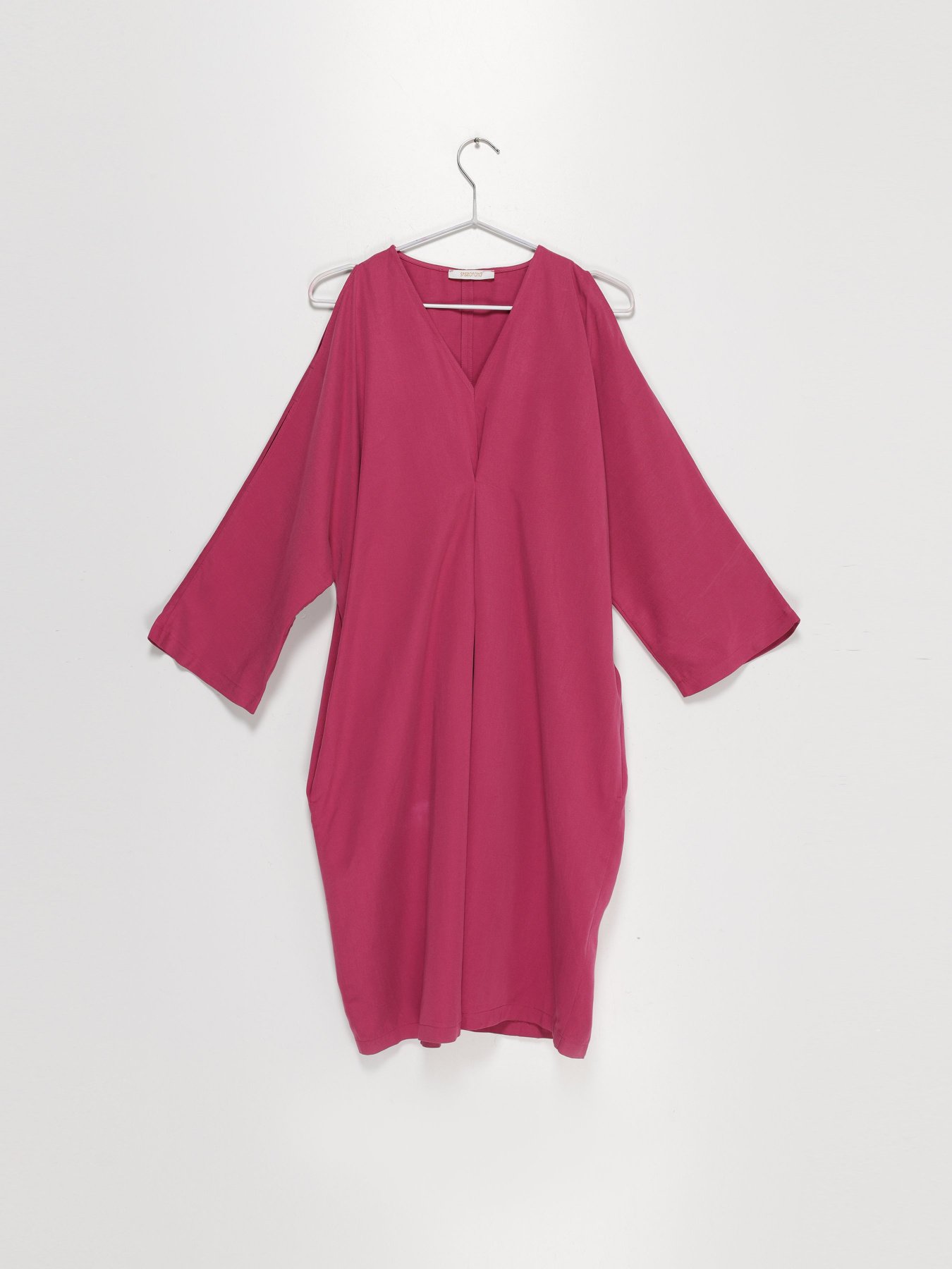 Платье мини Sassofono модель A202-SF-51632 ФУКСІЯ Фото