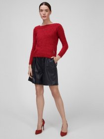 Свитер Sassofono модель A201-SC-6786, Червоний Фото