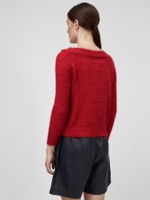 Свитер Sassofono модель A201-SC-6786, Червоний Фото
