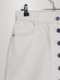 Юбка мини Sassofono модель A202-SF-608008 Білий Фото