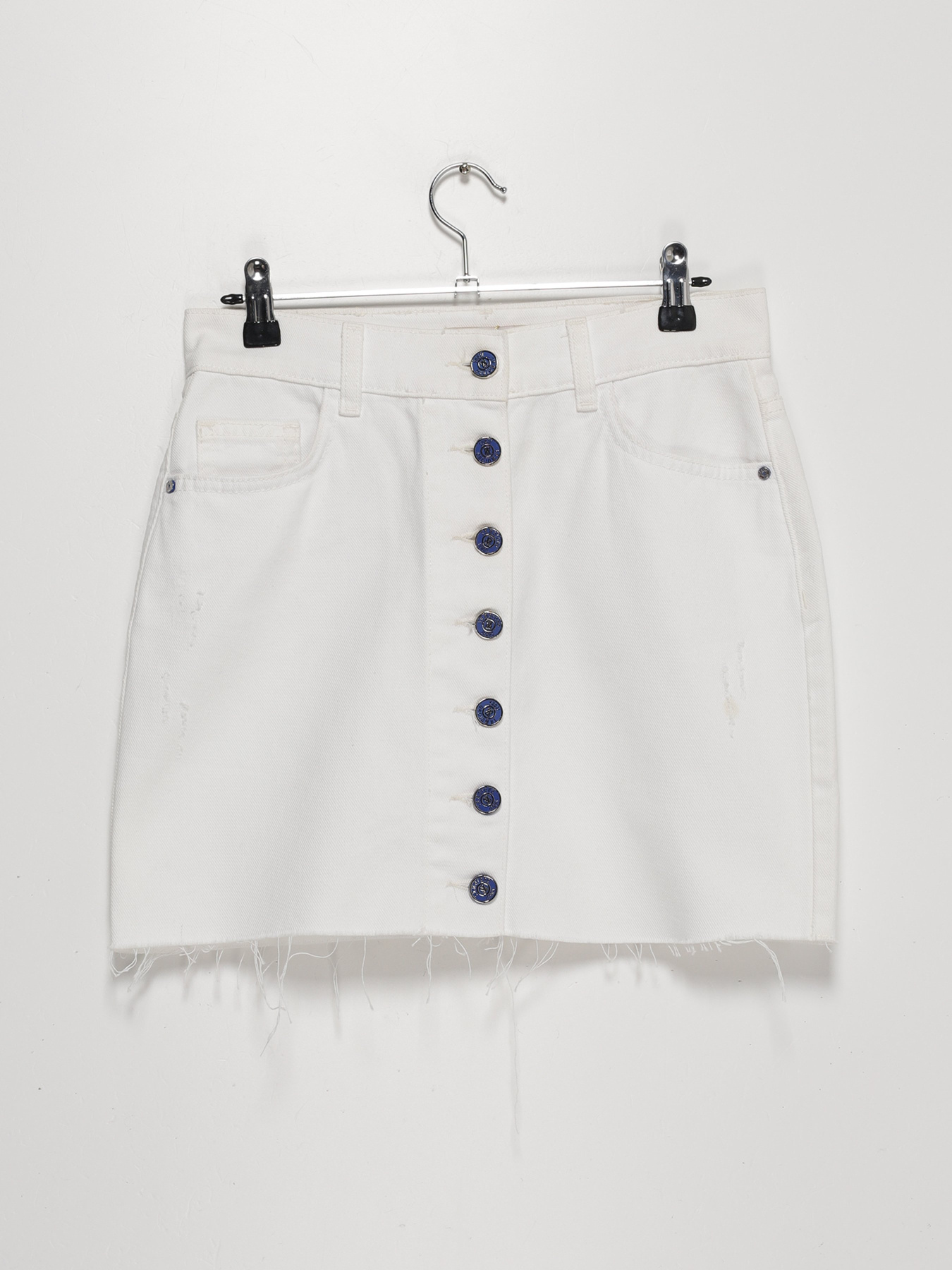 Юбка мини Sassofono модель A202-SF-608008 Білий Фото