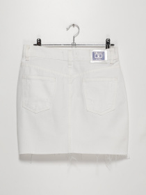 Юбка мини Sassofono модель A202-SF-608008 Білий Фото