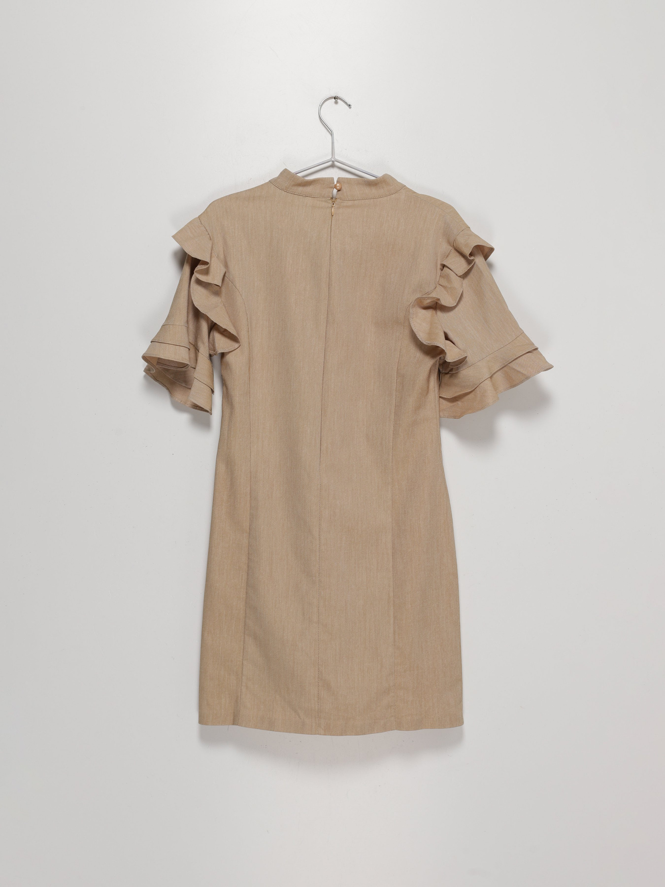 Платье мини Sassofono модель A191-SC-115171 КЕМЕЛ Фото