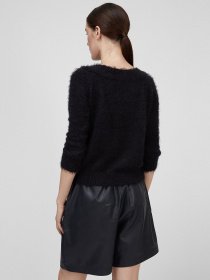 Свитер Sassofono модель A201-SC-6786, Чорний Фото