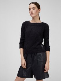Свитер Sassofono модель A201-SC-6786, Чорний Фото