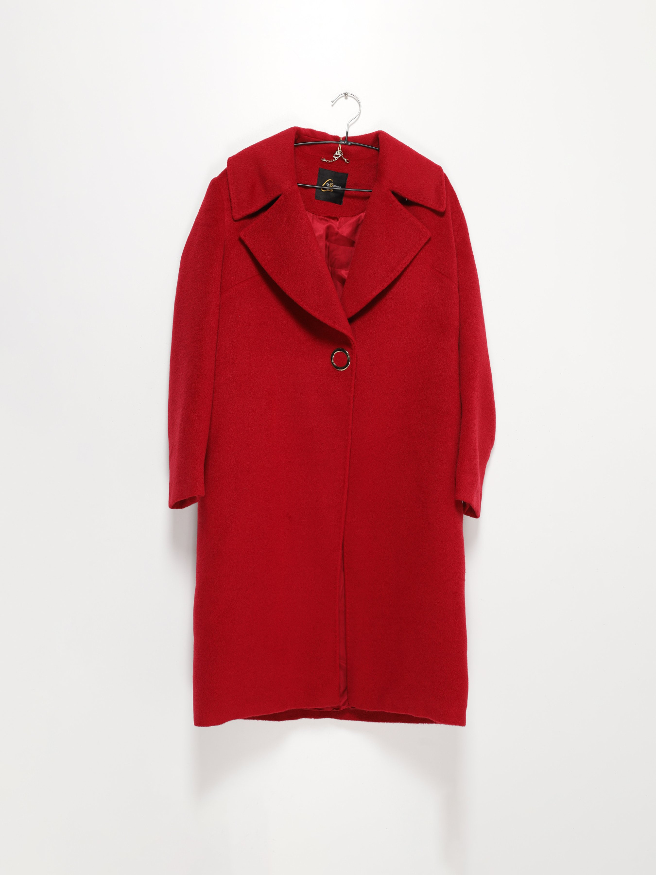 Пальто Sassofono модель A191-SC-600301 ЧЕРВОНИЙ Фото