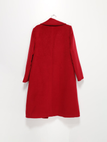 Пальто Sassofono модель A191-SC-600301 ЧЕРВОНИЙ Фото