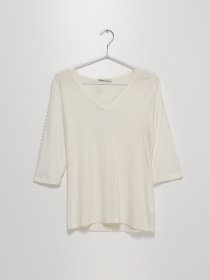 Блуза Sassofono модель A191SC8YB139 МОЛОЧНИЙ Фото