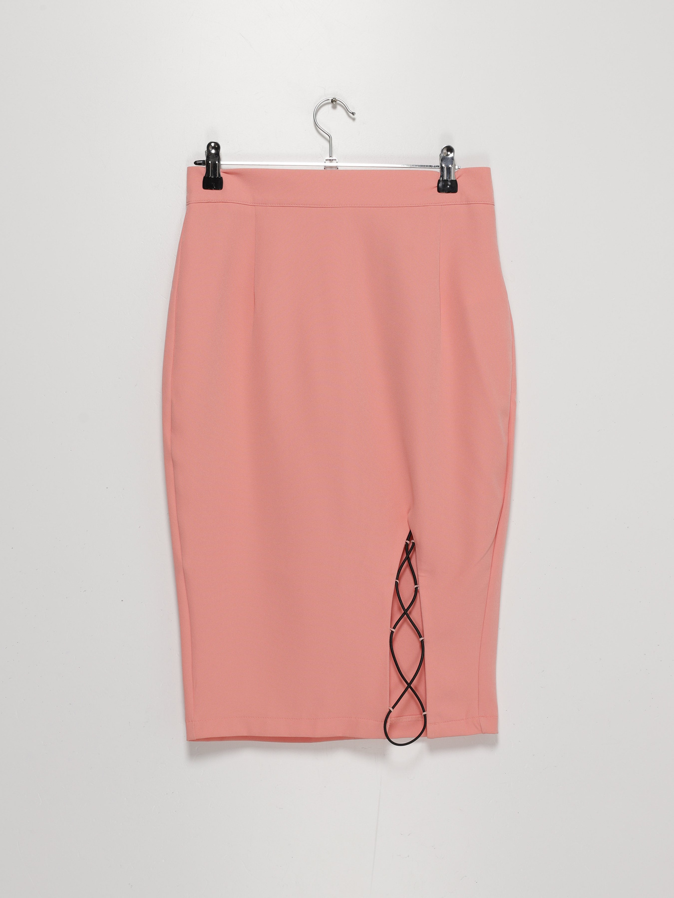 Юбка миди Sassofono модель A191SC8YE143 ПУДРОВИЙ Фото