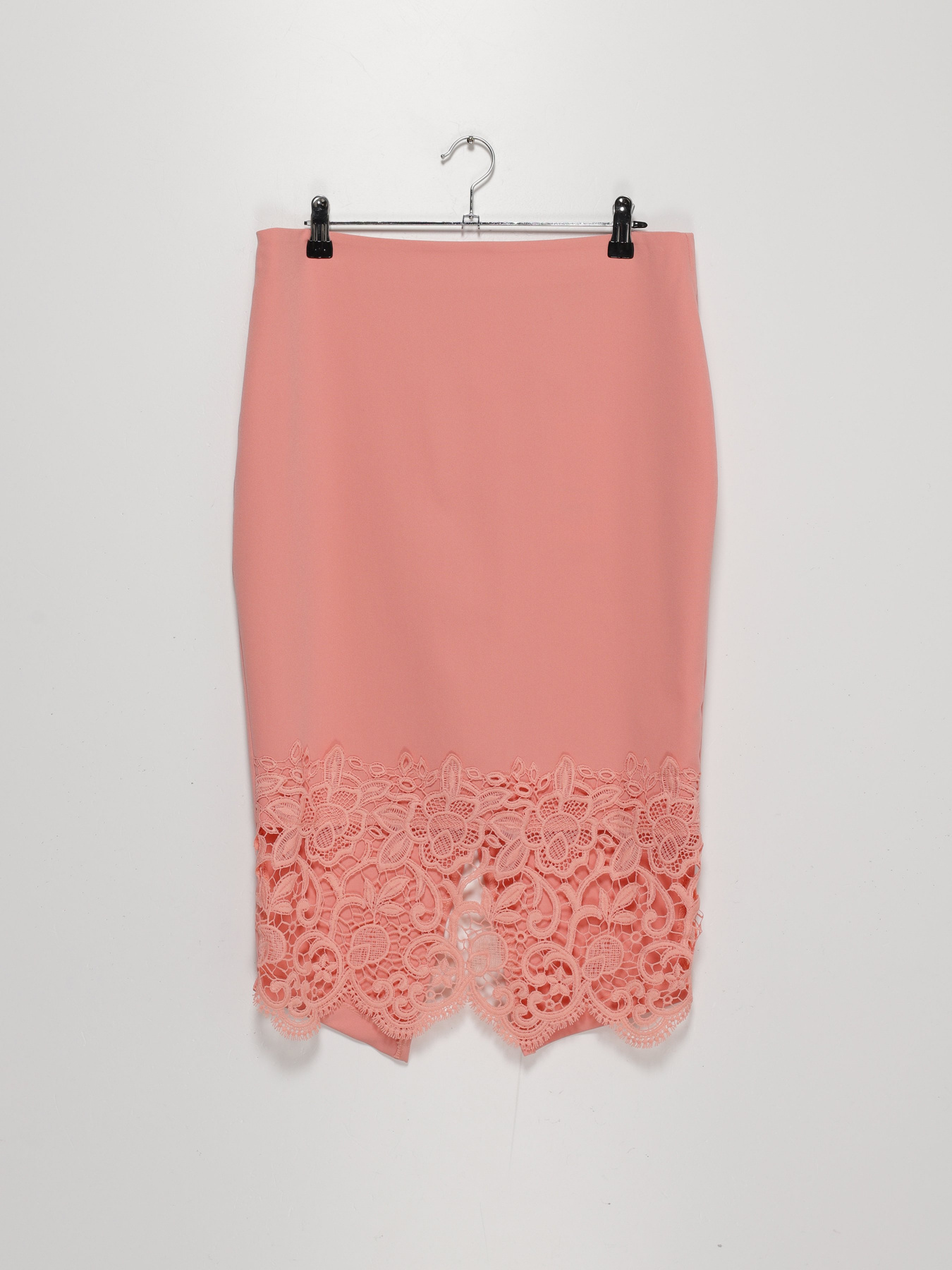 Юбка миди Sassofono модель A191SC8YE355 ПУДРОВИЙ Фото