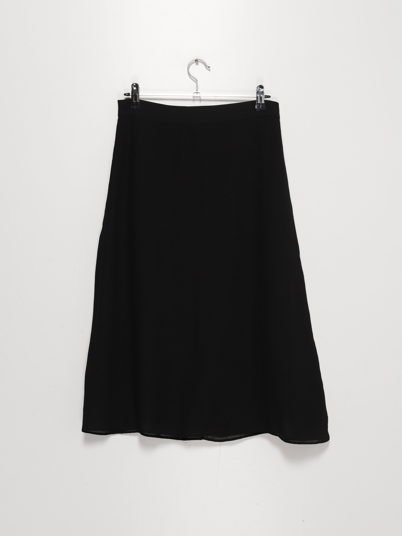 Юбка миди Sassofono модель A191SC8YE405 ЧОРНИЙ Фото