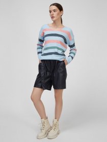 Светр Sassofono модель A201-SC-7128, БЛАКИТНИЙ Фото