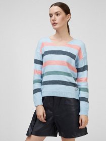 Светр Sassofono модель A201-SC-7128, БЛАКИТНИЙ Фото