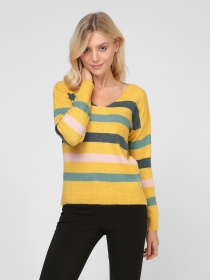 Светр Sassofono модель A201-SC-7128, Гірчиця Фото