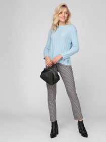 Свитер Sassofono модель A201-SC-7132, Блакитний Фото