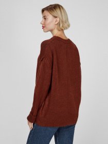 Свитер Sassofono модель A201-SC-7186, Кориця Фото