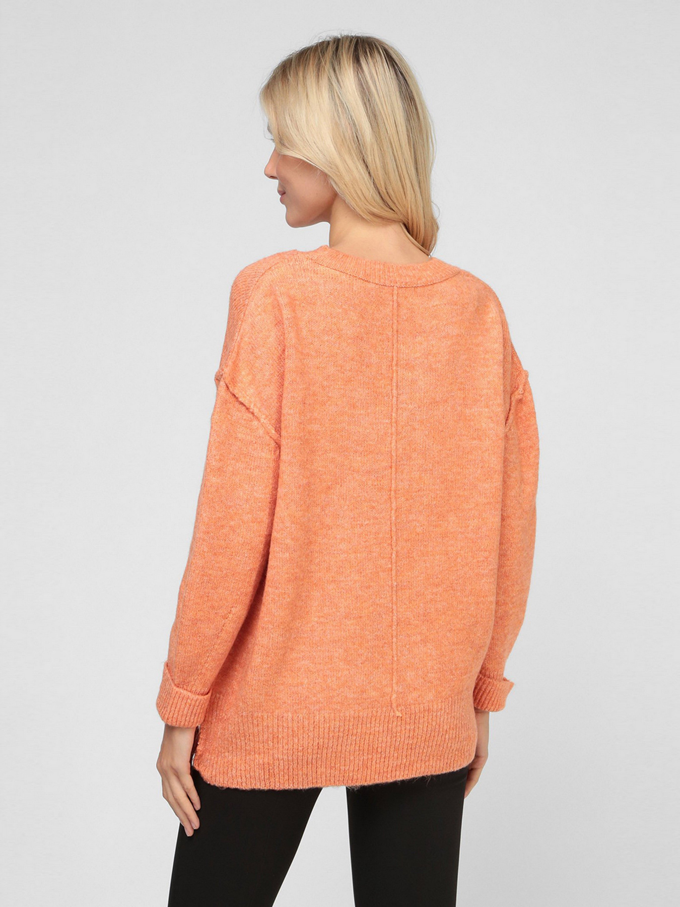Свитер Sassofono модель A201-SC-7186, Лососевий Фото