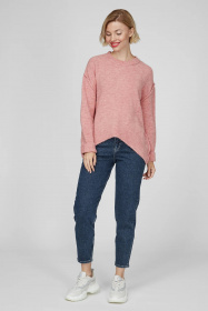 Свитер Sassofono модель A201-SC-7186 РОЖЕВИЙ Фото
