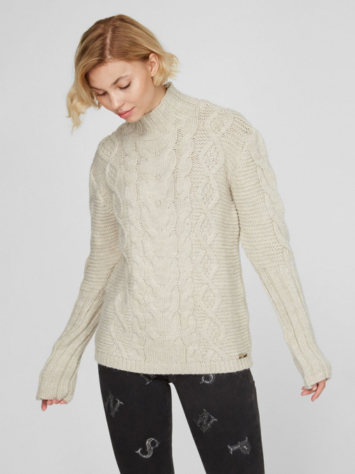 Свитер Sassofono модель A201-SC-7187, Камяний Фото