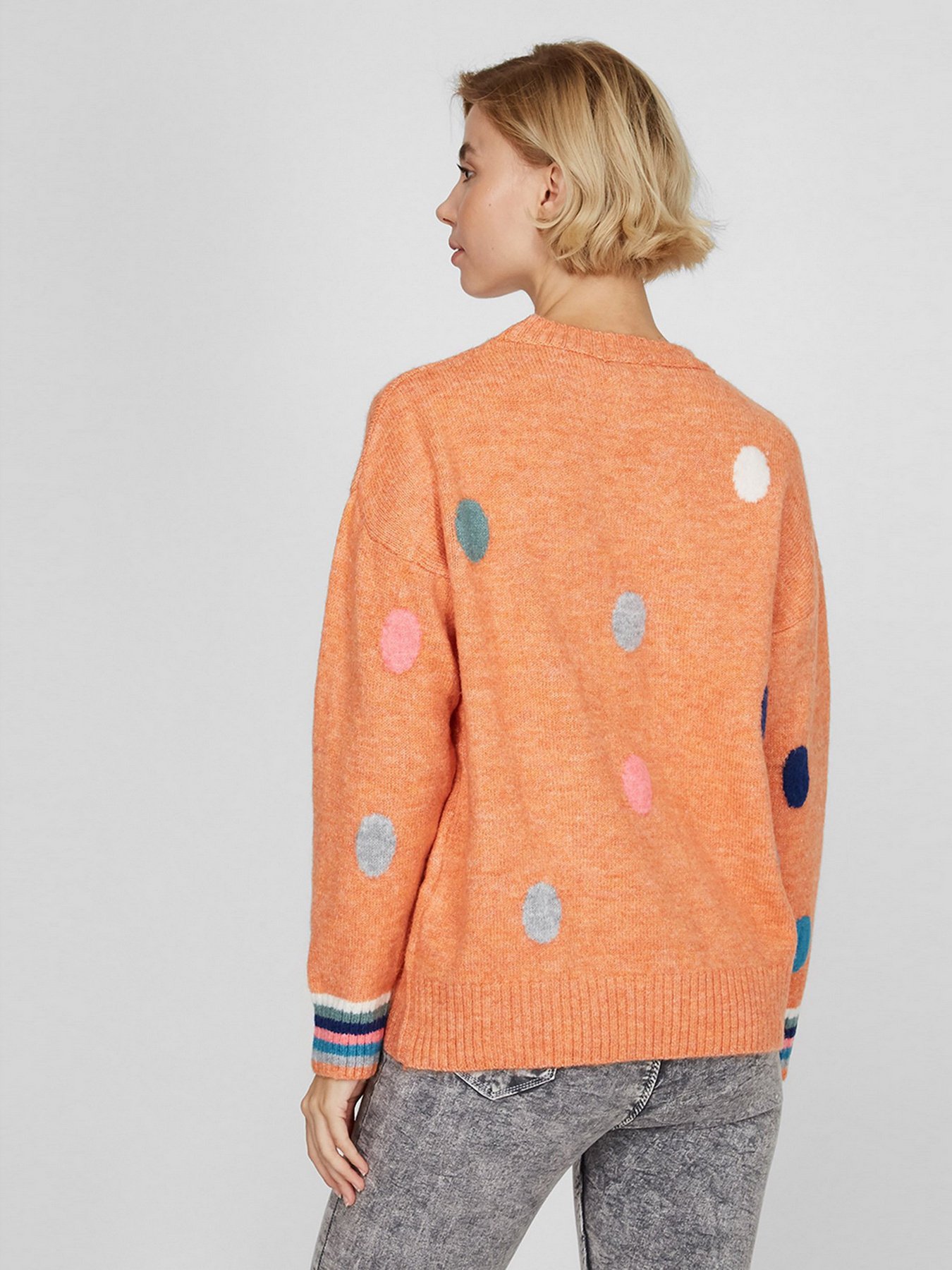 Свитер Sassofono модель A201-SC-7201, Лососевий Фото