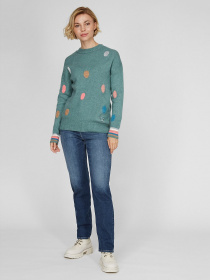 Свитер Sassofono модель A201-SC-7201, Мята Фото