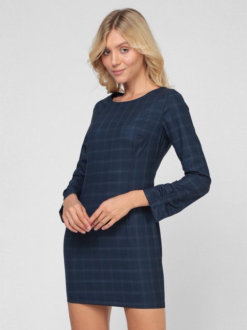 Сукня міні Sassofono модель A191-SC-113171, Синій Фото