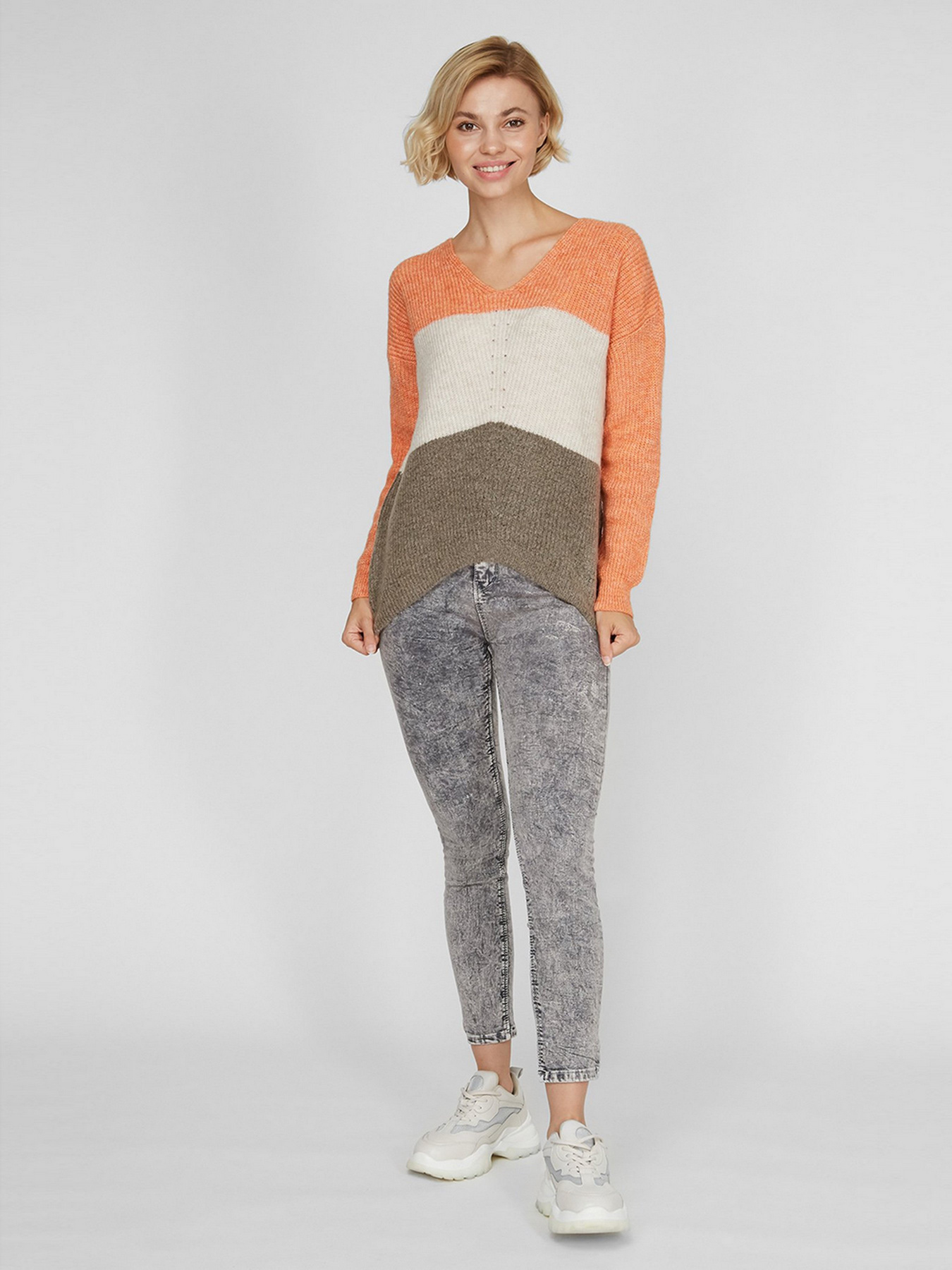 Свитер Sassofono модель A201-SC-7234, Норковий Фото