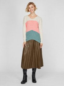 Свитер Sassofono модель A201-SC-7234, Рожевий Фото