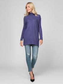 Светр Sassofono модель A201-SC-7235, Фіолетовий Светр Sassofono модель A201-SC-7235, Фіолетовий Фото