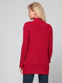 Свитер Sassofono модель A201-SC-7235, Червоний Фото