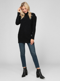 Свитер Sassofono модель A201-SC-7235, Чорний Фото