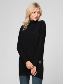 Свитер Sassofono модель A201-SC-7235, Чорний Фото