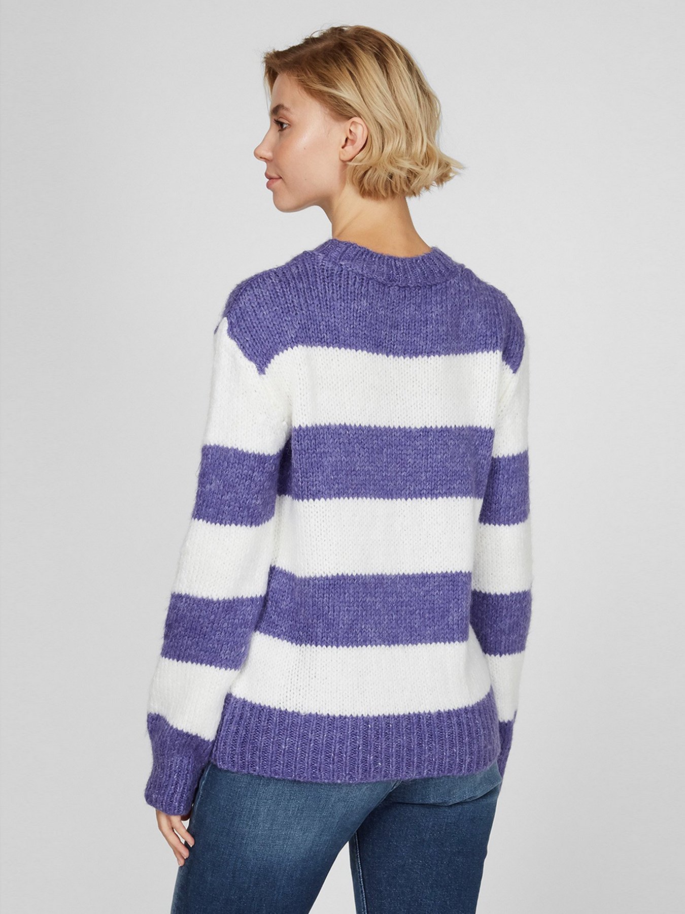 Свитер Sassofono модель A201-SC-7286, Фіолетовий Фото