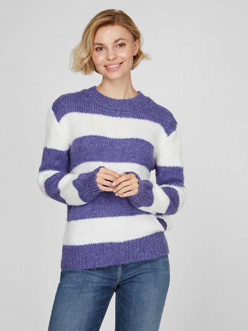 Светр Sassofono модель A201-SC-7286, Фіолетовий Фото