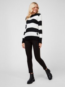 Свитер Sassofono модель A201-SC-7286, Чорний Фото