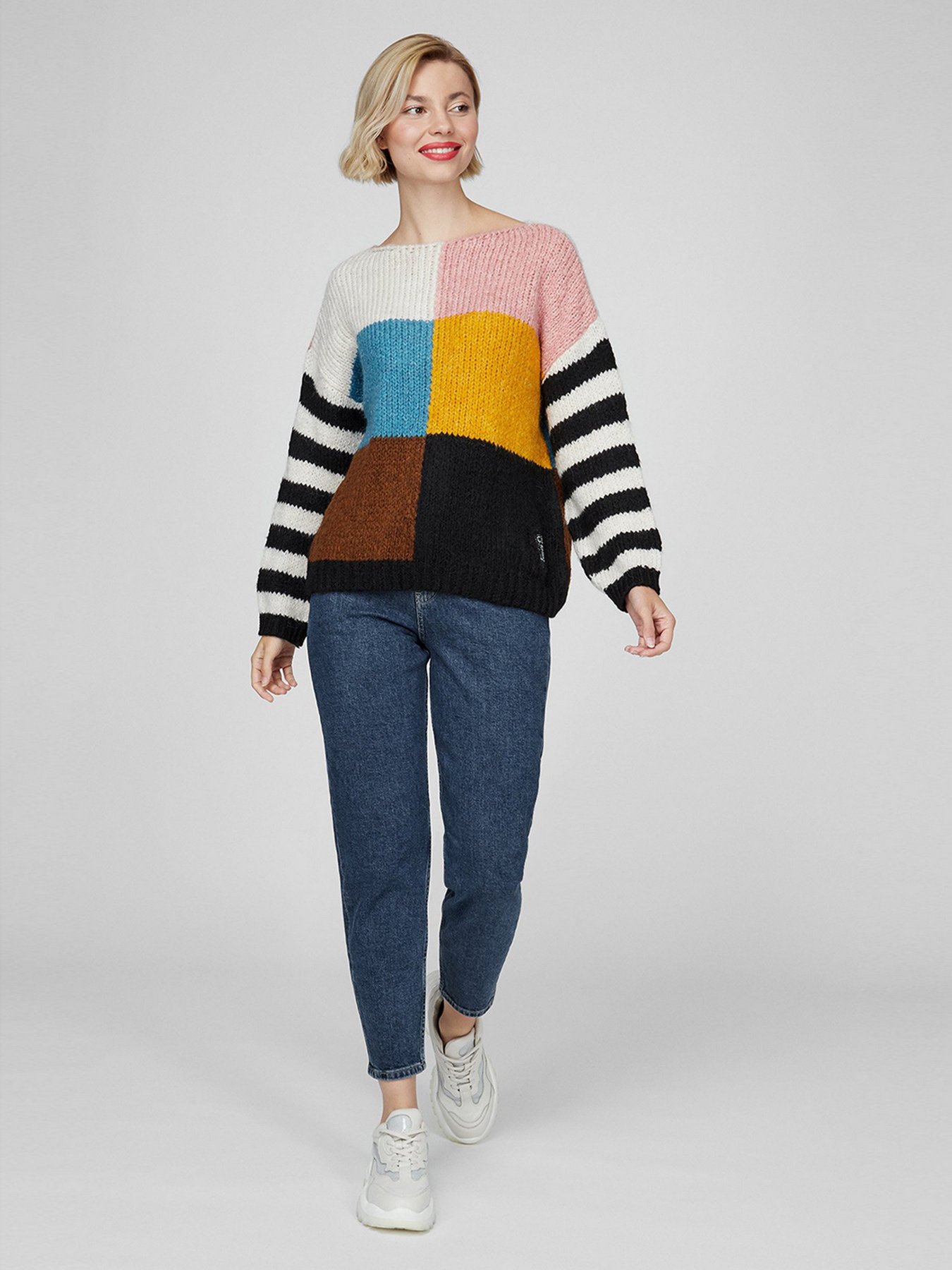 Светр Sassofono модель A201-SC-7288, Табачний Фото