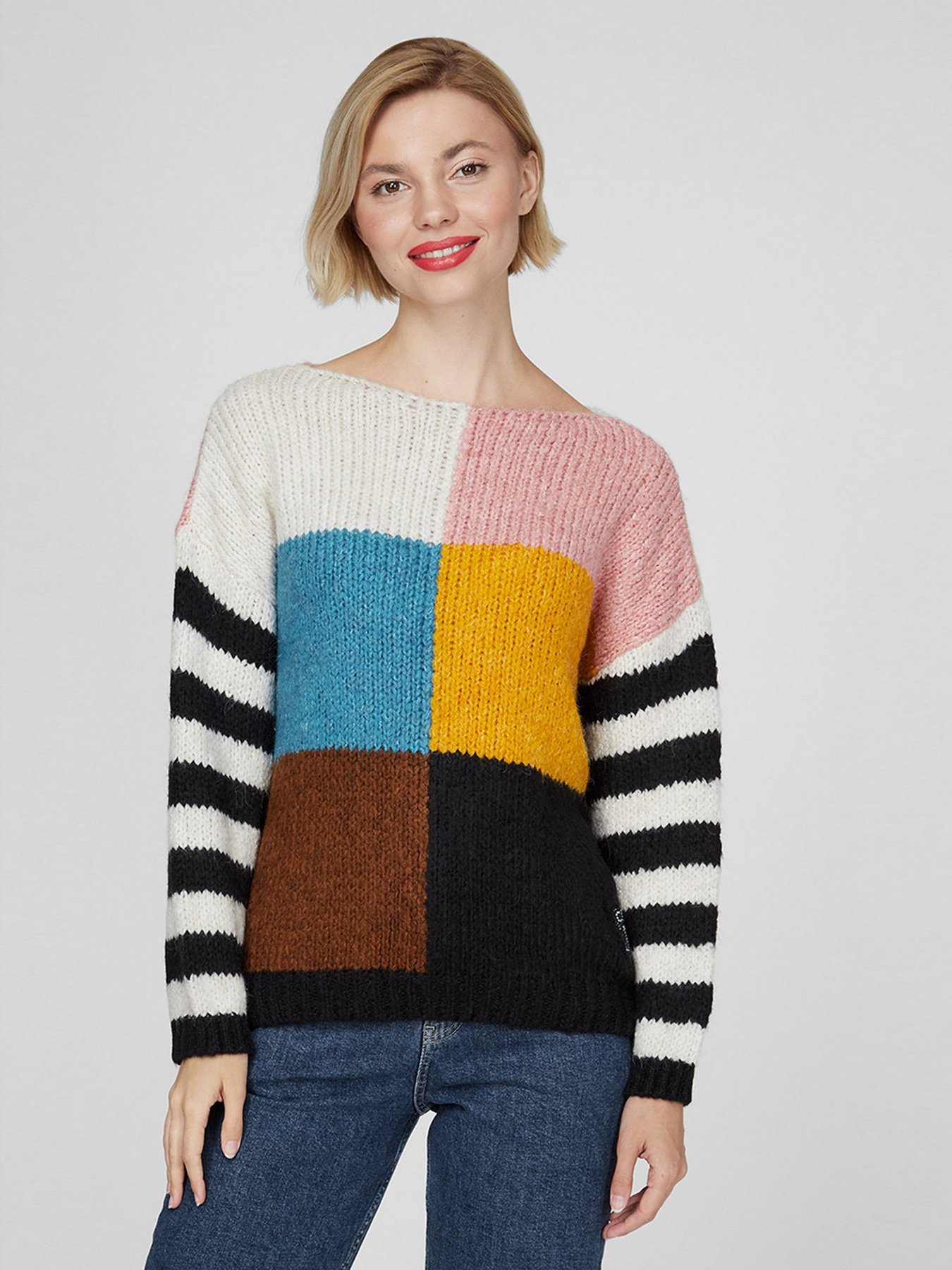 Светр Sassofono модель A201-SC-7288, Табачний Фото